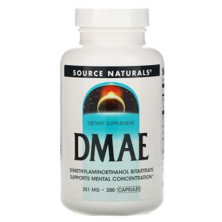 Source Naturals, DMAE, 351 mg, 200 Capsules