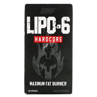 Nutrex Research, LIPO-6 Hardcore, 60 Capsules