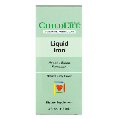 Childlife Clinicals, Liquid Iron, Natural Berry, 4 fl oz (118 ml)