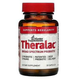 Master Supplements, Theralac, Broad Spectrum Probiotic, 30 Capsules