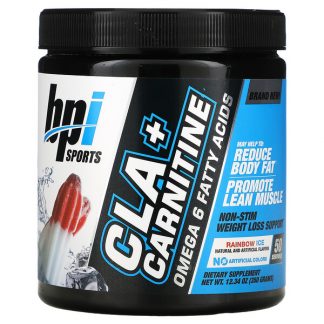 BPI Sports, CLA + Carnitine, Rainbow Ice, 12.34 oz (350 g)