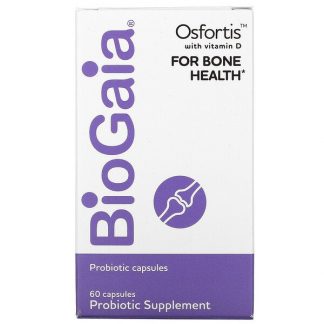 BioGaia, Osfortis with Vitamin D, 60 Capsules