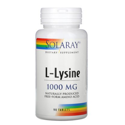 Solaray, L-Lysine, 333 mg, 90 Tablets