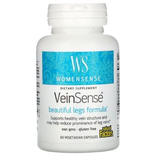 Natural Factors, WomenSense,VeinSense, 60 Vegetarian Capsules