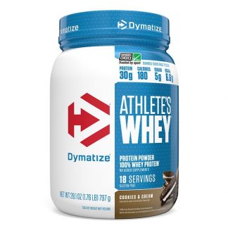 Dymatize Nutrition, Athlete’s Whey, Cookies & Cream, 1.75 lb (792 g)