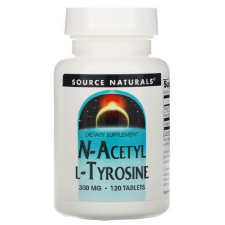 Source Naturals, N-Acetyl L-Tyrosine, 300 mg, 120 Tablets