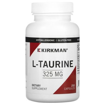 Kirkman Labs, L-Taurine, 325 mg, 250 Capsules