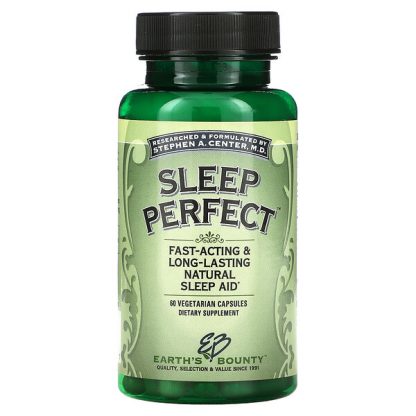 Earth's Bounty, Sleep Perfect, 60 Vegetarian Capsules