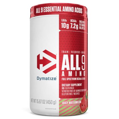 Dymatize Nutrition, ALL9AMINO, Juicy Watermelon, 15.87 oz (450 g)