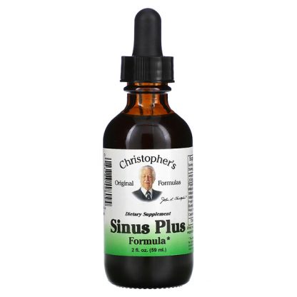 Christopher's Original Formulas, Sinus Plus Formula, 2 fl oz (59 ml)