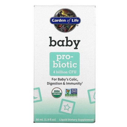 Garden of Life, Baby, Probiotic, 4 Billion CFU, 1.9 fl oz ( 56 ml)