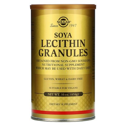 Solgar, Soya Lecithin Granules, 16 oz (454 g)