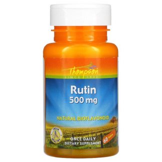 Thompson, Rutin, 500 mg, 60 Tablets