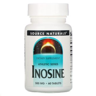 Source Naturals, Athletic Series, Inosine, 500 mg, 60 Tablets