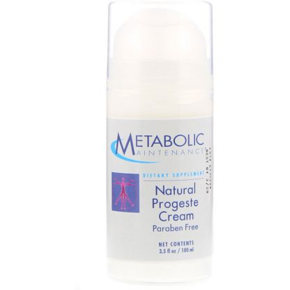 Metabolic Maintenance, Natural Progeste Cream, 3.5 fl oz (100 ml)