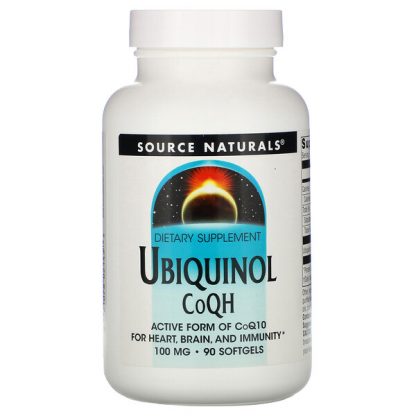 Source Naturals, Ubiquinol CoQH, 100 mg, 90 Softgels