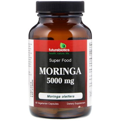 FutureBiotics, Moringa, 5,000 mg, 60 Vegetarian Capsules