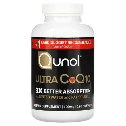 Qunol, Ultra CoQ10, 100 mg, 120 Softgels