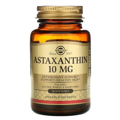 Solgar, Astaxanthin, 10 mg, 30 Softgels