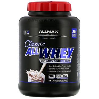 ALLMAX Nutrition, AllWhey Classic, 100% Whey Protein, Cookies & Cream, 5 lbs. (2.27 kg)