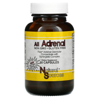 Natural Sources, All Adrenal, 60 Capsules