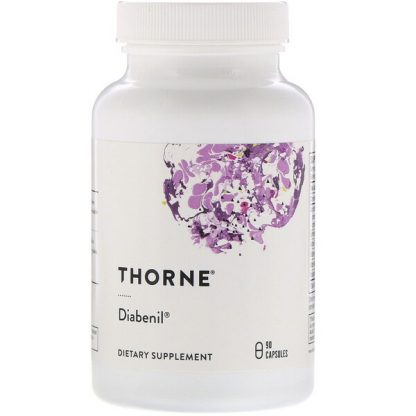 Thorne Research, Diabenil, 90 Capsules