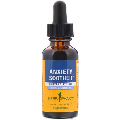 Herb Pharm, Anxiety Soother, 1 fl oz (30 ml)