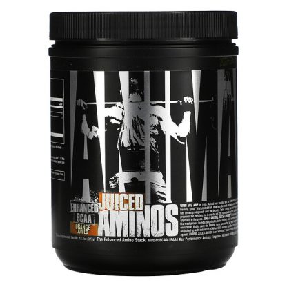 Universal Nutrition, Animal Juiced Aminos, Enhanced BCAA, Orange Juiced, 13.3 oz (377 g)