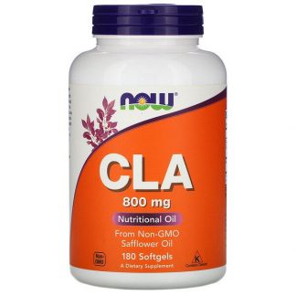 NOW Foods, CLA, 800 mg, 180 Softgels