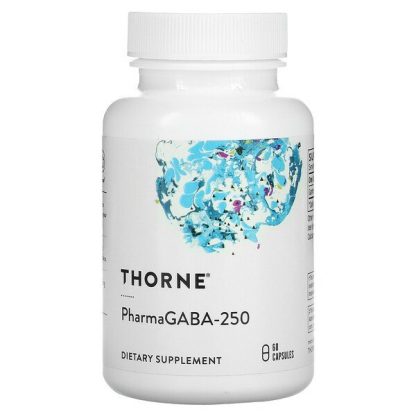 Thorne Research, PharmaGABA-250, 60 Capsules