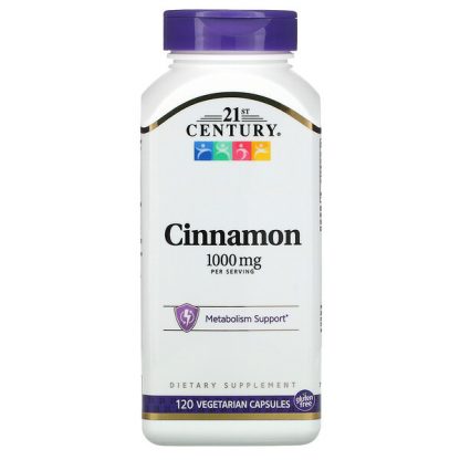 21st Century, Cinnamon, 500 mg, 120 Vegetarian Capsules