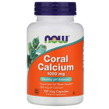 NOW Foods, Coral Calcium, 1,000 mg, 100 Veg Capsules