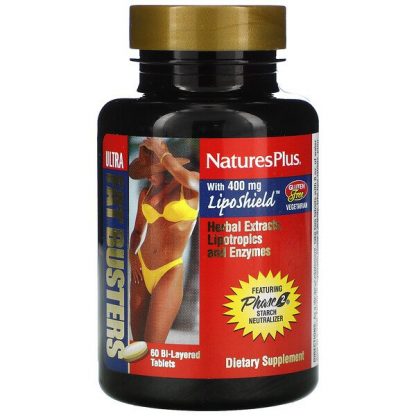 NaturesPlus, Ultra Fat Busters, 60 Bi-Layered Tablets