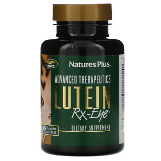 NaturesPlus, Advanced Therapeutics, Lutein RX-Eye, 60 Vegetarian Capsules