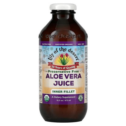 Lily of the Desert, Aloe Vera Juice, Inner Fillet, 16 fl oz (473 ml)