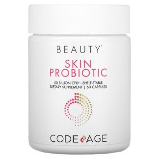 CodeAge, Skin Probiotic, 50 Billion CFU , 60 Capsules