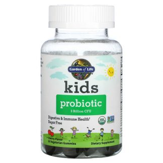 Garden of Life, Kids Probiotic, Cherry, 3 Billion CFU, 30 Vegetarian Gummies