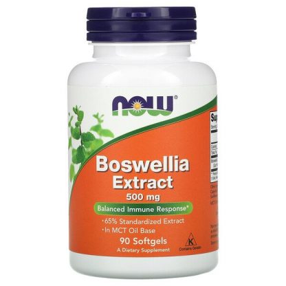 NOW Foods, Boswellia Extract, 500 mg, 90 Softgels