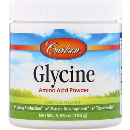 Carlson Labs, Glycine, Amino Acid Powder, 3.53 oz (100 g)