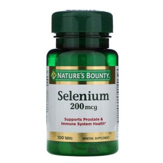 Nature's Bounty, Selenium, 200 mcg, 100 Tablets