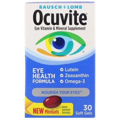 Ocuvite, Eye Health Formula, 30 Soft Gels