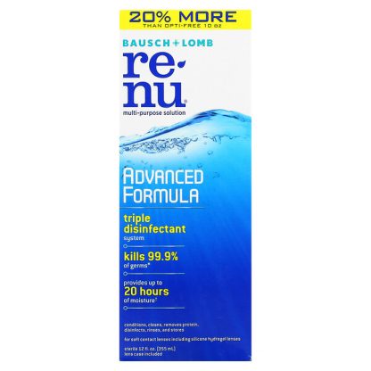 Renu, Multi-Purpose Solution, Advanced Formula, 12 fl oz (355 ml)