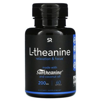 Sports Research, L-theanine, 200 mg, 60 Softgels