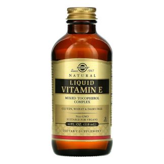 Solgar, Natural Liquid Vitamin E, 4 fl oz (118 ml)