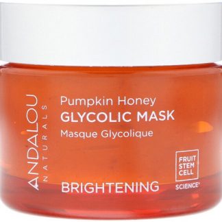 Andalou Naturals, Glycolic Beauty Mask, Pumpkin Honey, Brightening, 1.7 oz (50 g)