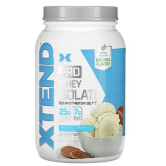 Xtend, Pro, Whey Isolate, Vanilla Ice Cream, 1.78 lb (810 g)