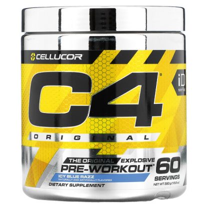 Cellucor, C4 Original Explosive, Pre-Workout, Icy Blue Razz, 13.8 oz (390 g)