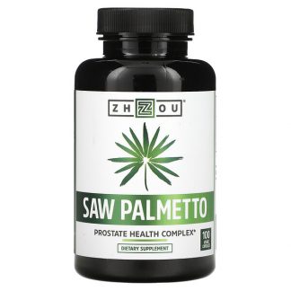 Zhou Nutrition, Saw Palmetto, 100 Veggie Capsules