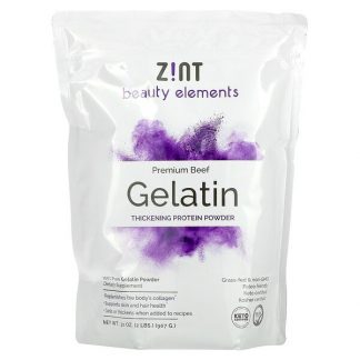 Zint, Gelatin, Thickening Protein Powder, Premium Beef, 32 oz (907 g)