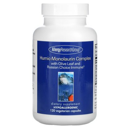 Allergy Research Group, Humic-Monolaurin Complex, 120 Vegetarian Capsules